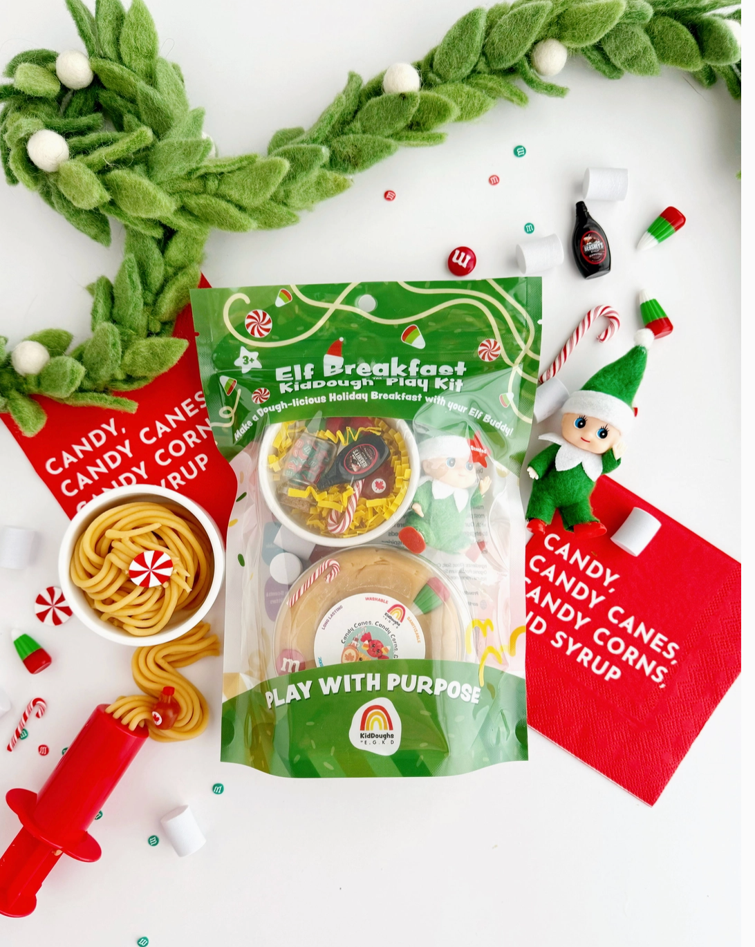 Elf Breakfast KidDough Kit