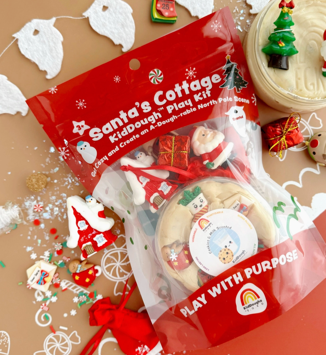 Santa's Cottage: KidDough Kit image 2